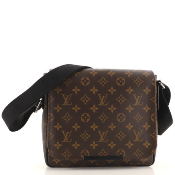 Louis Vuitton District Messenger Bag Macassar Monogram Canvas PM