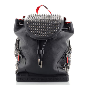 Christian Louboutin Explorafunk Backpack Spiked Leather