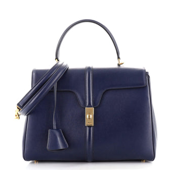 Celine 16 Top Handle Bag Smooth Calfskin Medium