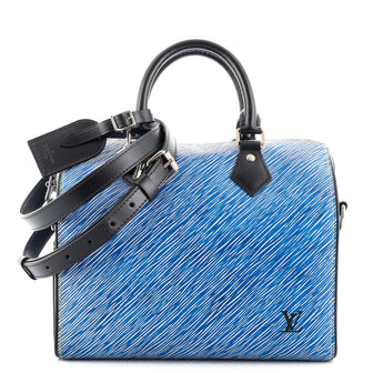Louis Vuitton Speedy Bandouliere Bag Epi Leather 25