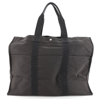 Hermes Fourre Tout Tote Canvas TGM