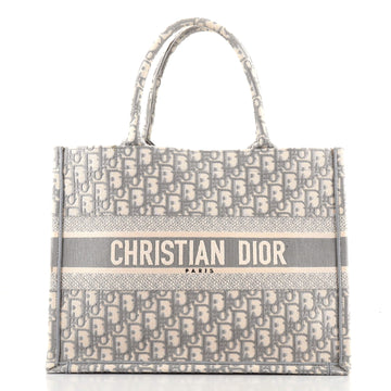 Christian Dior Book Tote Oblique Canvas Small