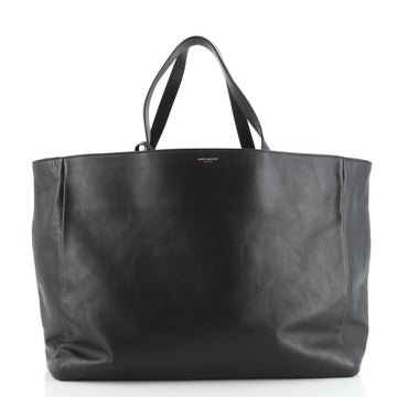 Saint Laurent Reversible East West Shopper Tote Leather