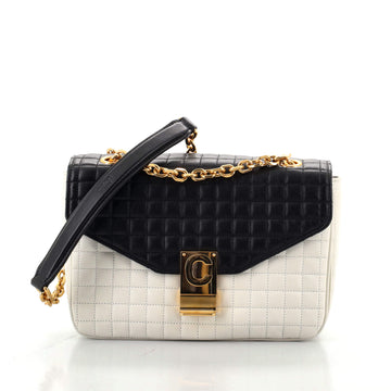 Celine C Bag Quilted Leather Medium
