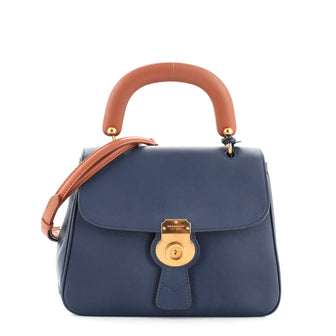 Burberry DK88 Top Handle Bag Leather Medium
