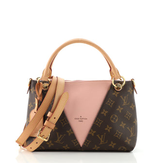 Louis Vuitton V Tote Monogram Canvas and Leather BB