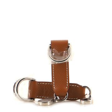 Hermes Attache Soie Bag Strap 2-Piece Set Leather