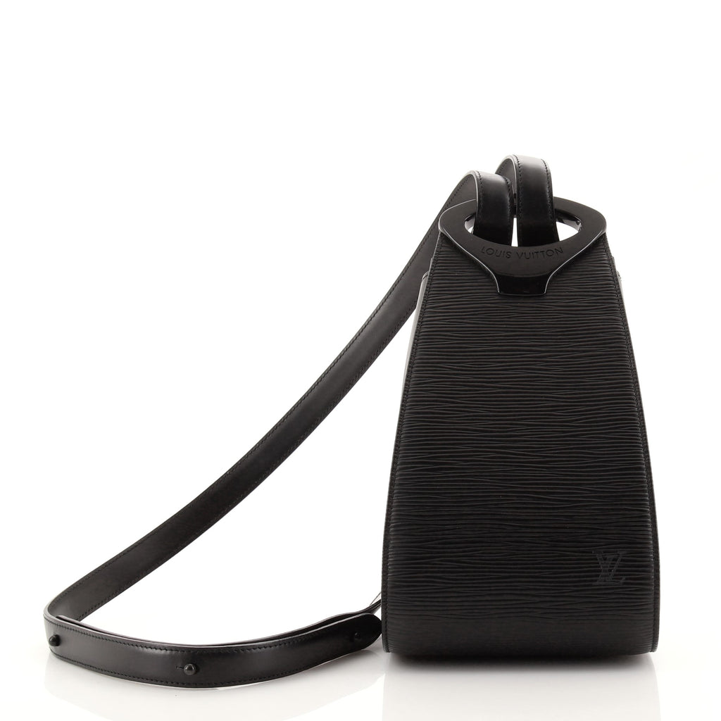 Louis Vuitton Minuit Handbag Epi Leather Black 1213301