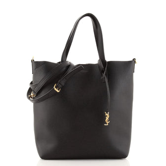 Saint Laurent Shopper Tote Leather Toy
