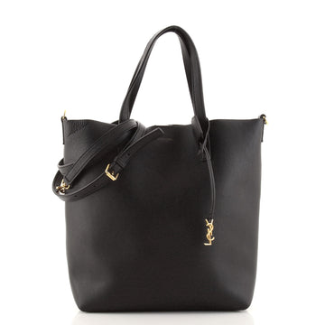 Saint Laurent Shopper Tote Leather Toy