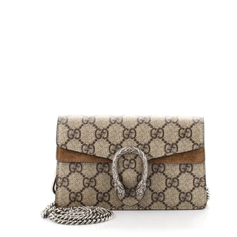 Gucci Dionysus Bag GG Coated Canvas Super Mini