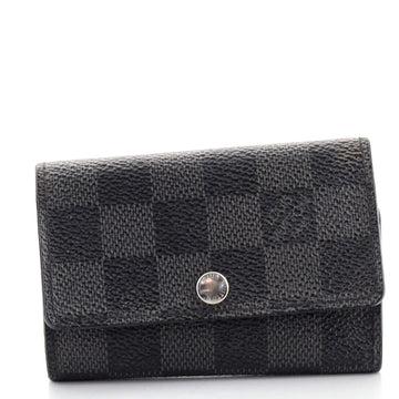 Louis Vuitton 6 Key Holder Damier Graphite