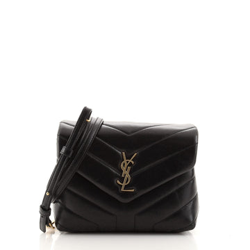 Saint Laurent LouLou Shoulder Bag Matelasse Chevron Leather Toy