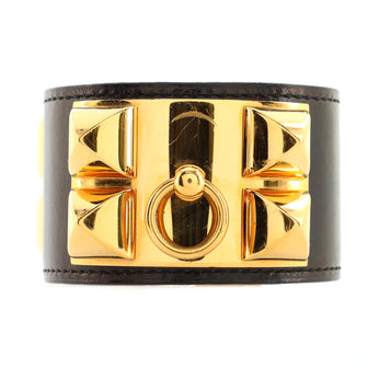 Hermes Collier de Chien Bracelet Leather