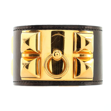 Hermes Collier de Chien Bracelet Leather