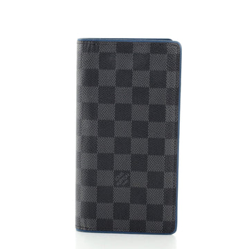 Louis Vuitton Brazza Wallet Damier Graphite
