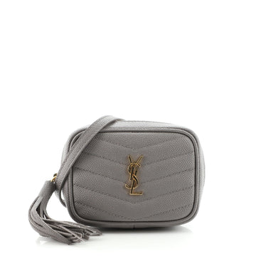 Saint Laurent Lou Camera Bag Matelasse Chevron Leather Baby