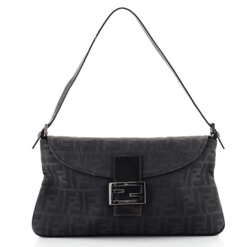 Fendi Vintage Shoulder Bag Zucca Canvas Medium