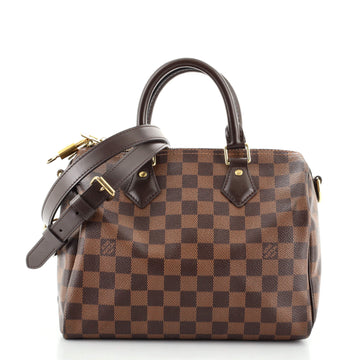 Louis Vuitton Speedy Bandouliere Bag Damier 25