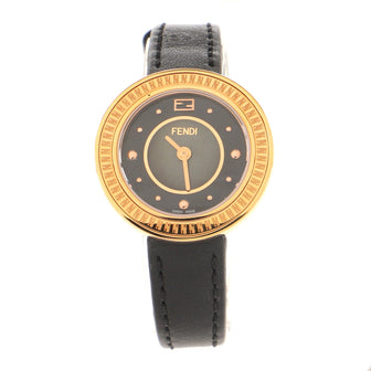 Fendi My Way Quartz Watch Stainless Steel and Leather 28