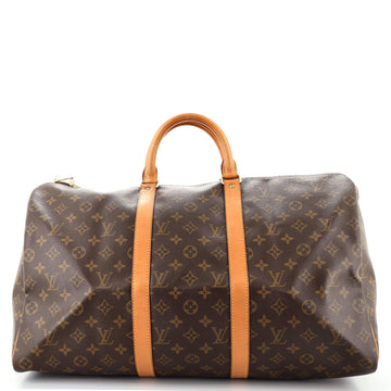 Louis Vuitton Keepall Bag Monogram Canvas 50