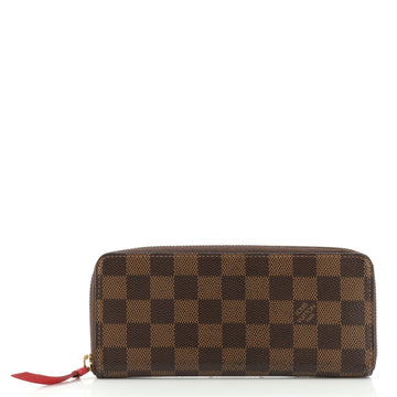 Louis Vuitton Clemence Wallet Damier