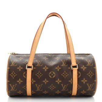 Louis Vuitton Papillon Handbag Monogram Canvas 26