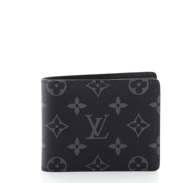 Louis Vuitton Multiple Wallet Monogram Eclipse Canvas