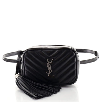 Saint Laurent Lou Belt Bag Matelasse Chevron Leather