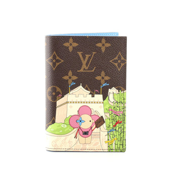 Louis Vuitton Passport Cover Limited Edition Vivienne Xmas Monogram Canvas