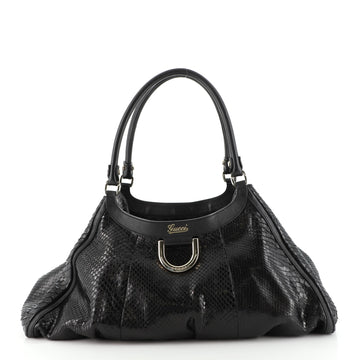 Gucci D Ring Hobo Python Large