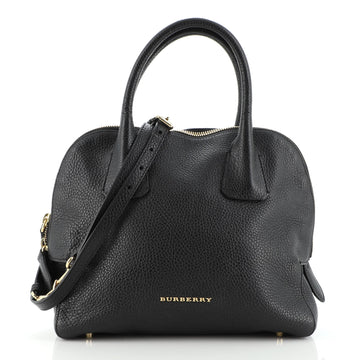 Burberry Greenwood Bowling Bag Grainy Leather Small
