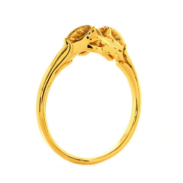 Hermes Vintage Galop Bangle Bracelet Metal GM