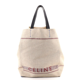 Celine Phantom Cabas Tote Canvas Medium