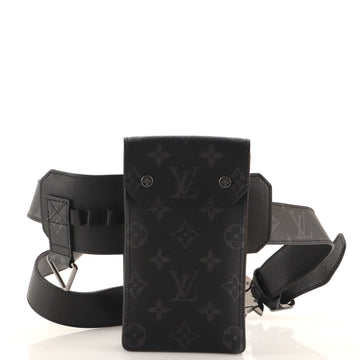 Louis Vuitton Utility Belt Monogram Eclipse Canvas