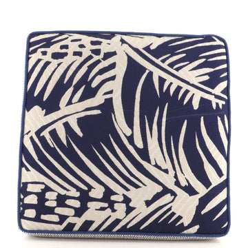 Hermes Feuillage Vague Pillow Printed Canvas