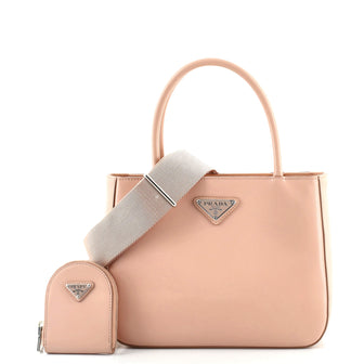 Prada Re-Edition Galleria Tote Spazzolato Leather Micro