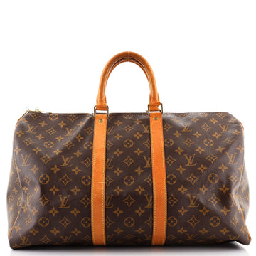 Louis Vuitton Keepall Bag Monogram Canvas 45