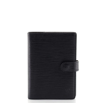 Louis Vuitton Ring Agenda Cover Epi Leather PM