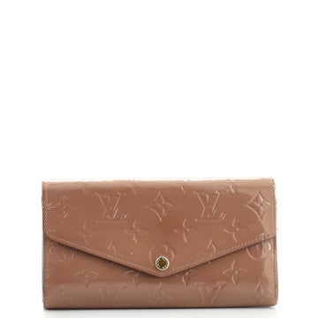 Louis Vuitton Sarah Wallet NM Monogram Vernis