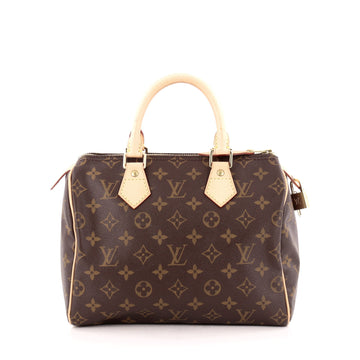 Louis Vuitton Speedy Handbag Monogram Canvas 25