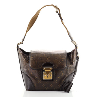 Louis Vuitton Sergeant Handbag Limited Edition Monogram Embossed Leather PM