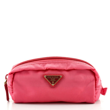 Prada Zip Around Pouch Tessuto Mini