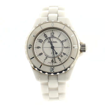 Chanel J12 Quartz Watch Ceramic and Stainless Steel 33