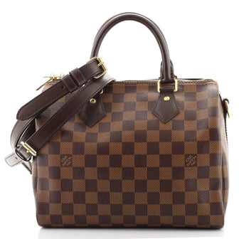 Louis Vuitton Speedy Bandouliere Bag Damier 25