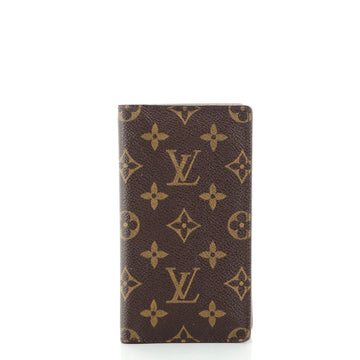 Louis Vuitton Checkbook Cover Monogram Canvas