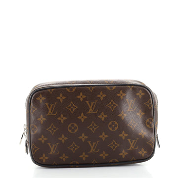 Louis Vuitton Toiletry Pouch Macassar Monogram Canvas GM