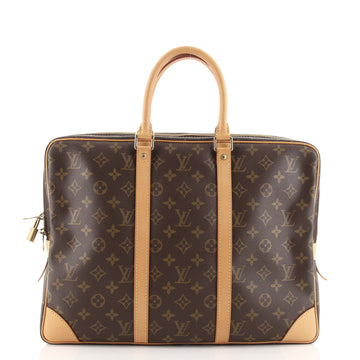 Louis Vuitton Porte-Documents Voyage Briefcase Monogram Canvas
