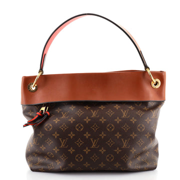 Louis Vuitton Tuileries Hobo Monogram Canvas with Leather