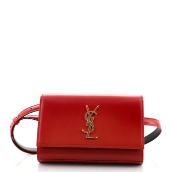Saint Laurent Classic Monogram Kate Belt Bag Leather